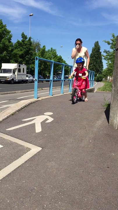 Premier coups de pédale !