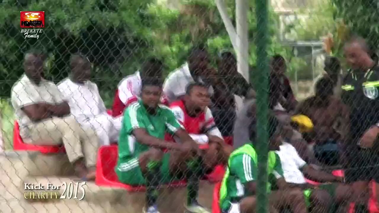 ALERT: KICK FOR CHARITY FOOTBALL MATCH, SUPPORTED BY BREKETE FAMILY.