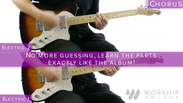 Joy - Planetshakers - Electric Guitar Tutorial