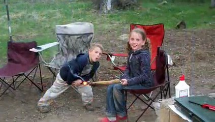 Camping at Big Lake near Greer AZ