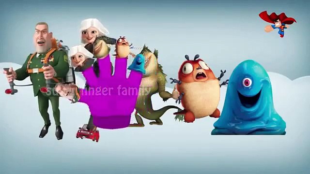 Monster vs Aliens | Monster vs Aliens Finger Family Collection | Children Rhymes