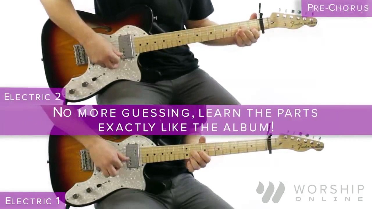 Grace So Glorious - Elevation Worship - Electric And Acoustic Guitar Tutorial