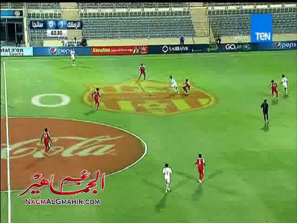 اهداف مباراة (  الزمالك 3-1 سانغا ) إياب دور الـ16 - كأس الإتحاد الأفريقي 2015