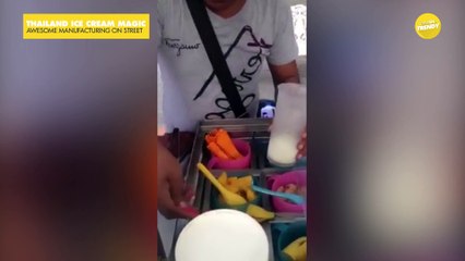 Make Icecream like in Thailand