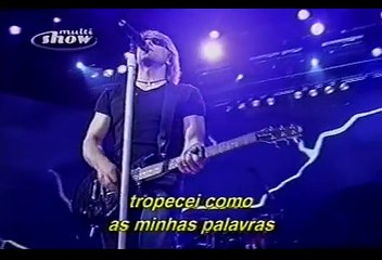 Bon Jovi - Misunderstood - Brasil 2002