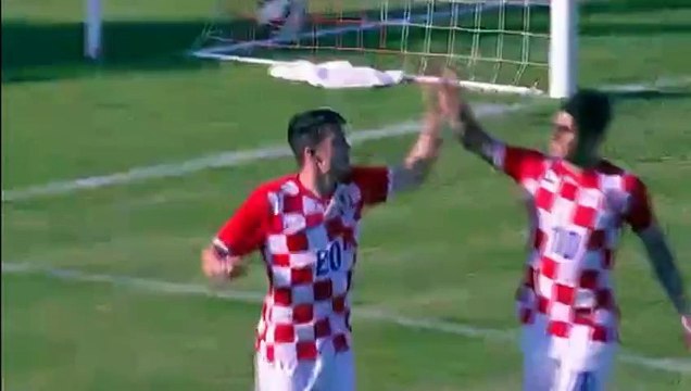 Mateo Kovacic Amazing Backheel Goal | Croatia 5-0 Gibraltar (2015)