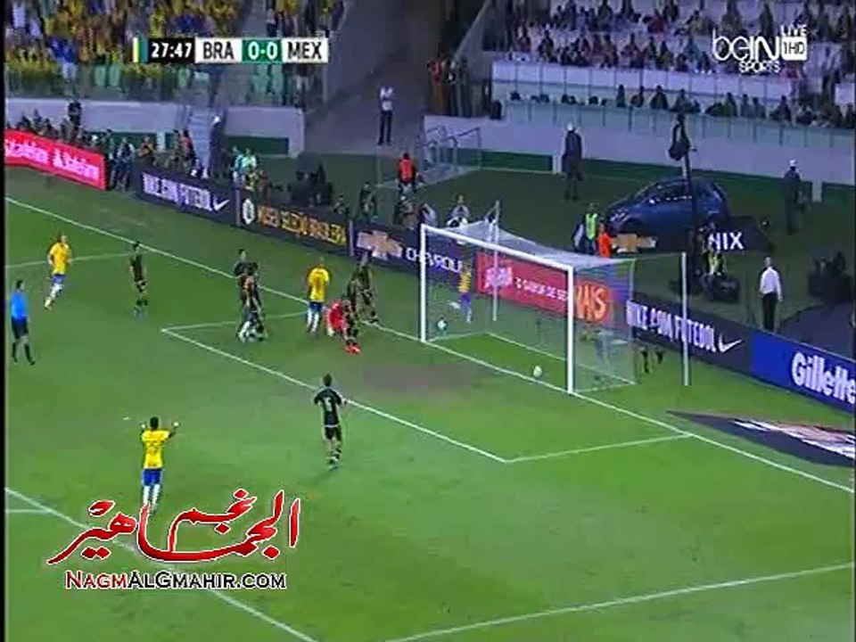 اهداف مباراة [ البرازيل 2 - 0 المكسيك ] مباريات دولية ودية