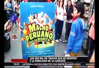 Carlos Vílchez celebra éxito de "Macho peruano que se respeta"