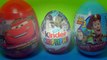3 surprise eggs! Disney PIXAR Cars surprise egg Kinder surprise STAR WARS Disney PIXAR TOY