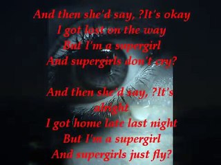 Supergirl - Reamonn lyrics By ACROSPIZZ