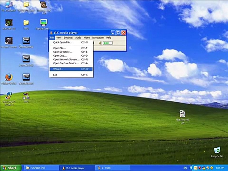 How to convert video using VLC Player