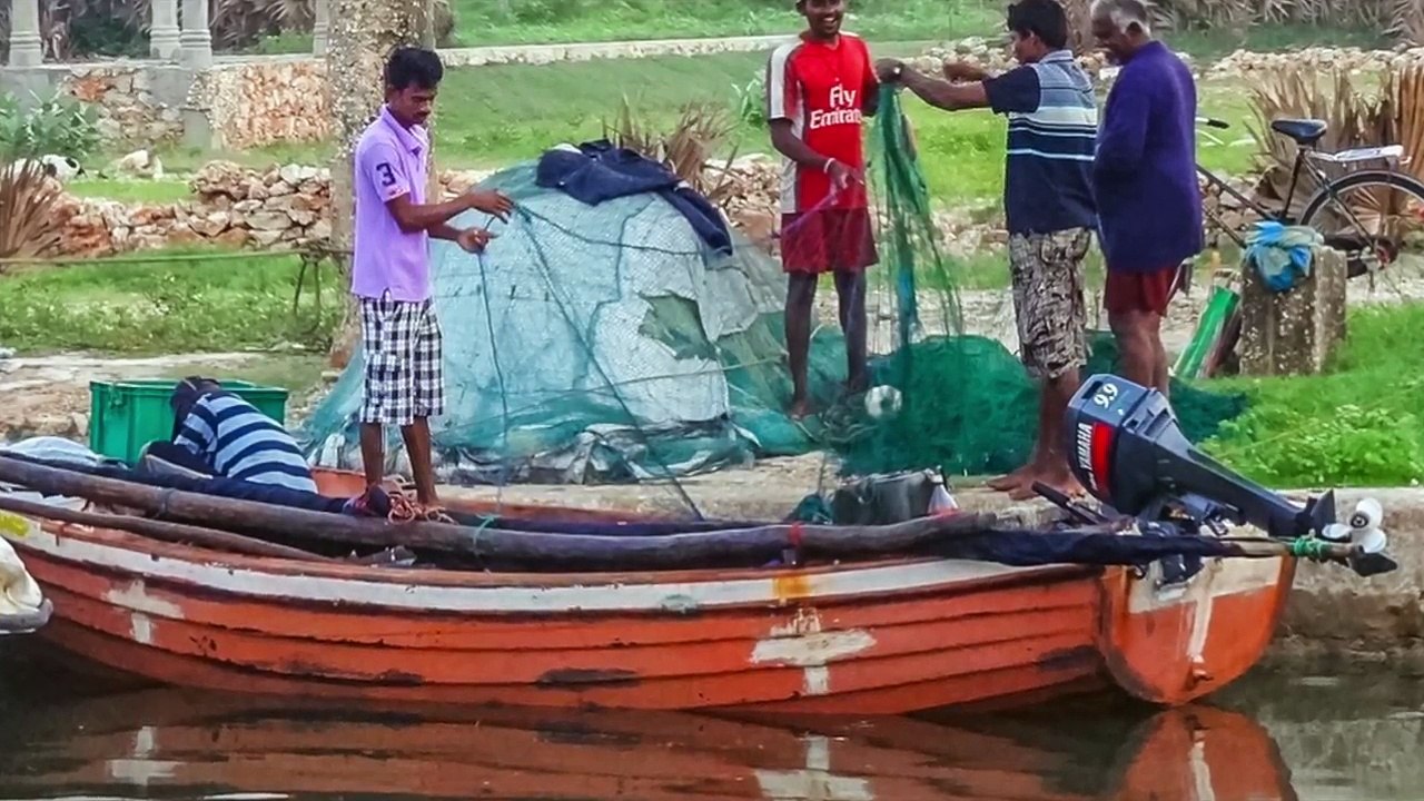 Jaffna Jetti Northern Sri Lanka - Early Morning