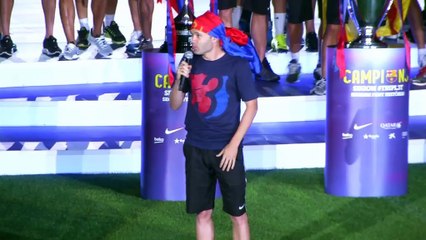 Iniesta: "Estoy muy orgulloso de este equipo"