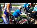 DrVie.TV -  Road Crash Womens North American Cycling Criterium Championships-Sutton-4July 2010