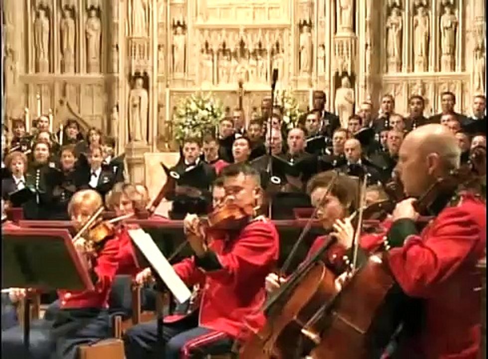 Battle Hymn of the Republic from the 2004 funeral of President Reagan