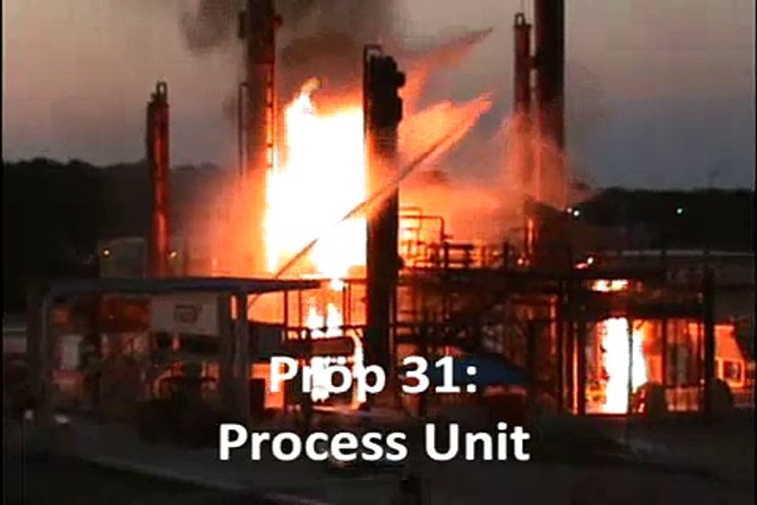 TEEX Fire School - Thursday Night Burn