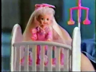 Barbie Bedtime Fun Kelly TV ad commercial, circa 1996