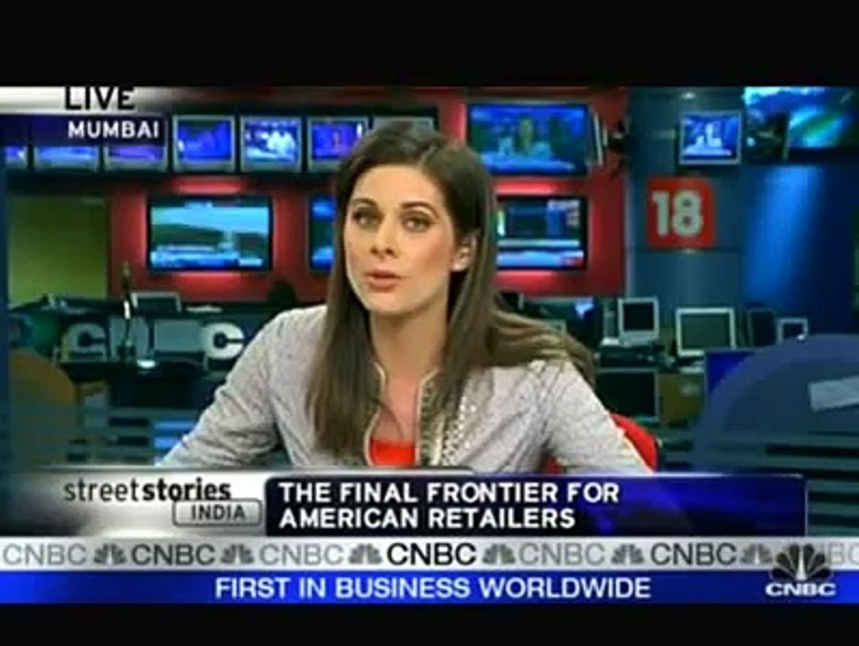 Erin Burnett in India - Pia Singh of DLF