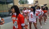 Huntington Park High School Homecoming CHEER pep rally 2011-2012