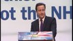 David Cameron outlines Conservative NHS plans