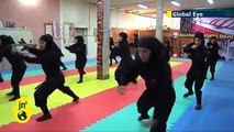 Iran trains Thousands of Female Ninja at a 