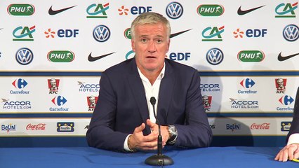 Bleus - Deschamps : "Pas performants défensivement"