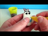 Disney Frozen Play Doh Olaf Fun 3D Modeling Video for Kids