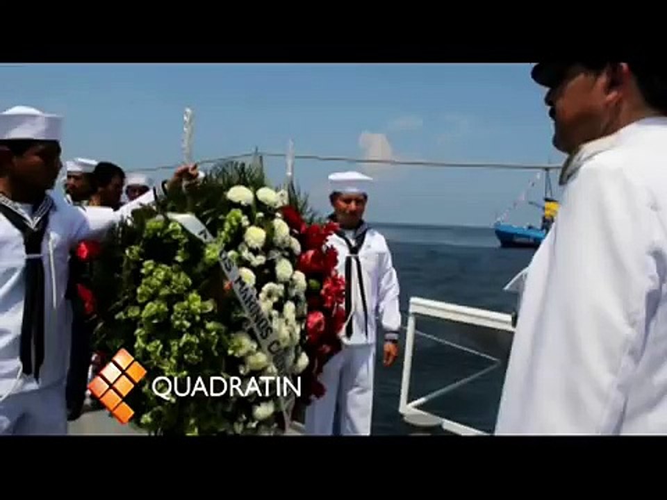 Armada de México conmemora el LXX aniversario del "Día de la Marina" en Chiapas