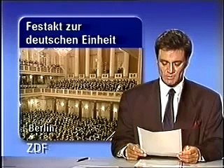ZDF heute 03.10.1990 Teil 1/2