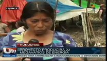 Indígenas protestan en Honduras por construcción de hidroeléctrica