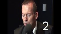 Tony Abbott tells 11 lies in 2 minutes