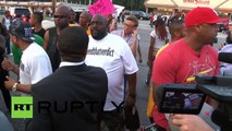 USA: Watch rapper Nelly preach peace at Ferguson rally