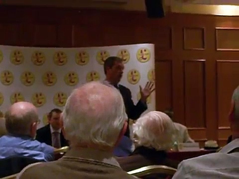 Nigel Farage speech UKIP Rotherham hustings