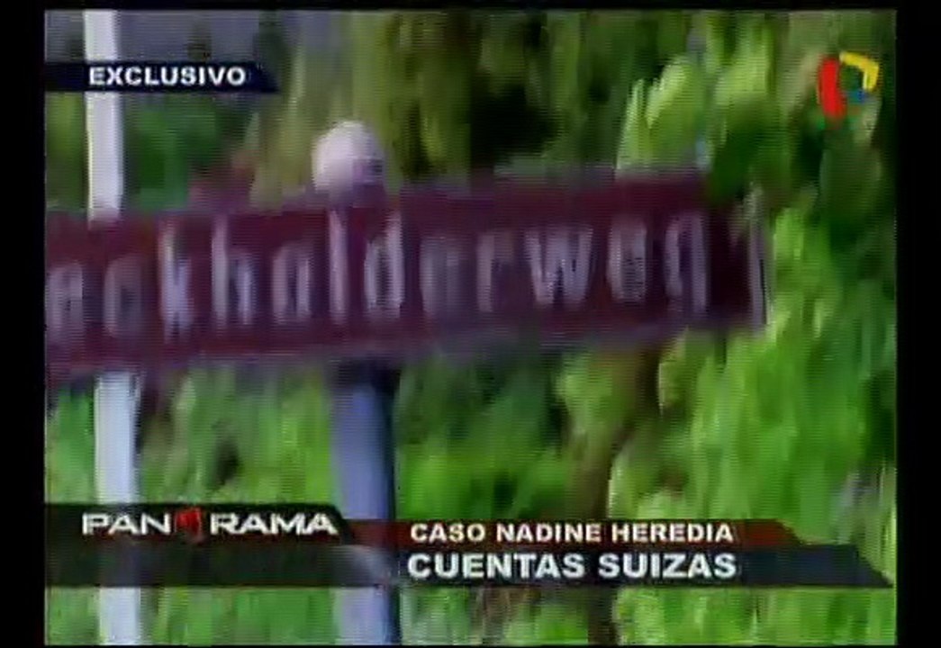 Nadine Heredia: Denuncian que tres cuentas en Suiza estarían vinculadas a primera dama