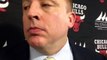 Bulls coach Tom Thibodeau after loss to Pistons