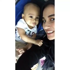 Asyiknya Teuku Adam Al Fatih Bercanda Sama Mami Shireen Sungkar