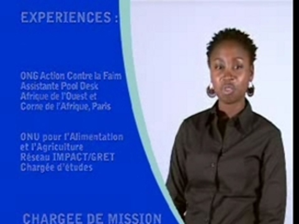 Chargée de Mission