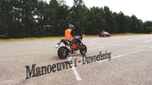 Mot-art - nieuwe manoeuvres rijexamen moto (rijbewijs A)