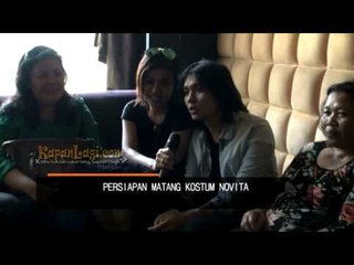 Novita Dewi Siapkan Kostum Glam Rock Untuk Konser Mahakarya
