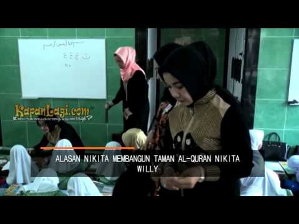 Nikita Willy Manfaatkan Waktu Luang Mengajar Ngaji