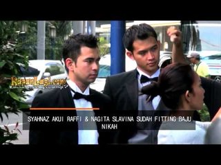 Raffi-Nagita Slavina Sudah Fitting Baju Nikah