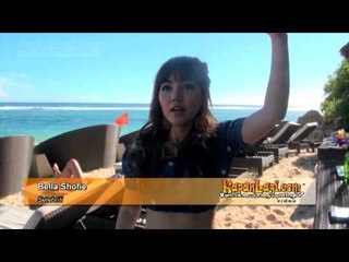 Serunya Liburan Bella Shofie di Karma Beach Bali