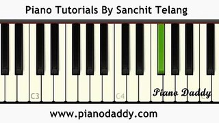 Teri Meri Kahaani (Gabbar Is Back) Piano Tutotial ~ Piano Daddy