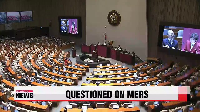 Health minister apologizes about gov't's failure in early stage of MERS outbraek