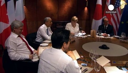 G7 leaders take a tough line against Russia at Alpine summit