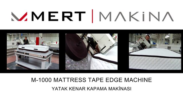 M-1000 Mattress Tape Edge Machine