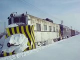 Tren pentru deszapezire intra Statia CF Bucuresti Vest, 15.02.2012