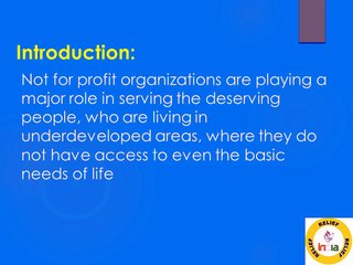 The invaluable contribution of Relief India Trust in society