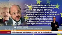 Janusz Korwin-Mikke vs Martin Schulz (09.09.2014 Polsat News)