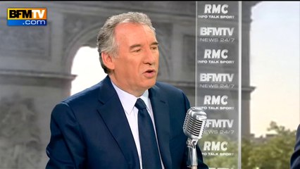 François Bayrou sur Valls à Berlin: "Les politiques perdent parfois le sens des réalités"